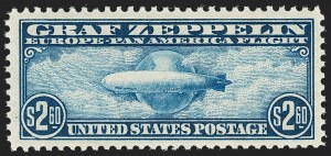 Sale 1192, Lot 685, Air Post, Graf Zeppelin Issue (Scott C13-C15)
