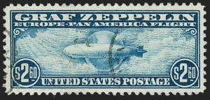 Sale 1192, Lot 693, Air Post, Graf Zeppelin Issue (Scott C13-C15)