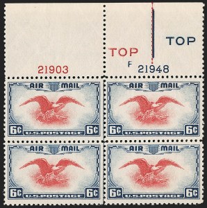 Sale 1192, Lot 702, Air Post, Later Issues (Scott C18-C119a)