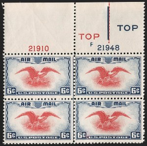 Sale 1192, Lot 703, Air Post, Later Issues (Scott C18-C119a)