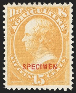 Sale 1192, Lot 742, Official Special Printings