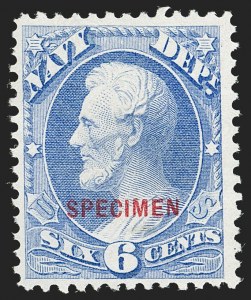 Sale 1192, Lot 747, Official Special Printings