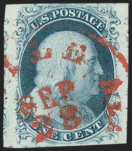 Sale 1192, Lot 75, 1851-56 Issue (Scott 5-17)