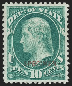 Sale Number 1192, Lot Number 750, Official Special Printings