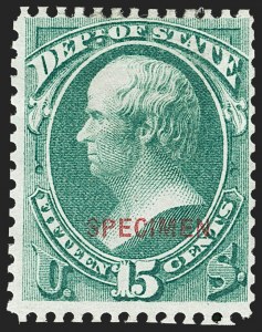 Sale 1192, Lot 752, Official Special Printings