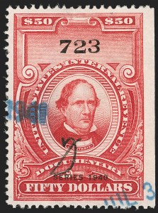 Sale 1192, Lot 782, Revenues