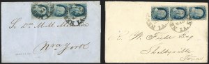 Sale 1192, Lot 856, Confederate States: Independent and CSA use of US Postage