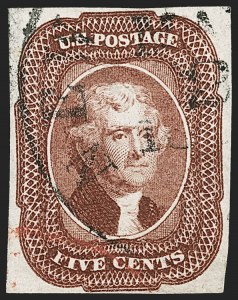 Sale 1192, Lot 86, 1851-56 Issue (Scott 5-17)