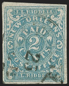 Sale 1192, Lot 877, Confederate States: Postmasters' Provisionals