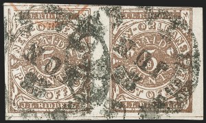 Sale 1192, Lot 878, Confederate States: Postmasters' Provisionals