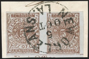 Sale 1192, Lot 879, Confederate States: Postmasters' Provisionals