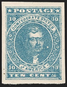 Sale 1192, Lot 892, Confederate States: General Issues off-Cover