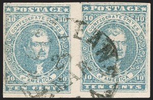 Sale 1192, Lot 895, Confederate States: General Issues off-Cover