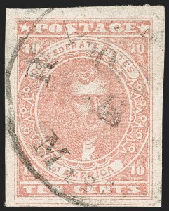 Sale 1192, Lot 902, Confederate States: General Issues off-Cover