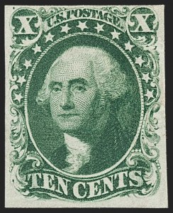 Sale 1192, Lot 95, 1851-56 Issue (Scott 5-17)