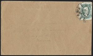 Sale 1192, Lot 963, Confederate States: General Issues on-Cover, Typograph and Engraved Issues
