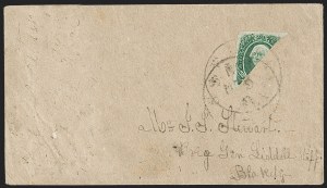 Sale 1192, Lot 970, Confederate States: General Issues on-Cover, Typograph and Engraved Issues