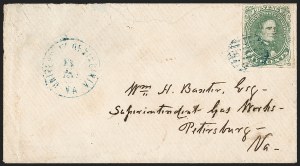 Sale 1192, Lot 976, Confederate States: Virginia College Covers