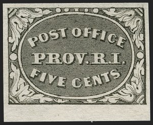 Sale Number 1197, Lot Number 1501, Postmasters' Provisionals