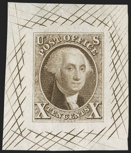 Sale 1197, Lot 1507, 1847 Issue Proofs