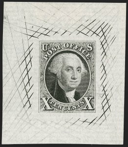 Sale 1197, Lot 1510, 1847 Issue Proofs