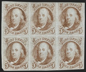 Sale 1197, Lot 1512, 5c 1847 Issue (Scott 1)