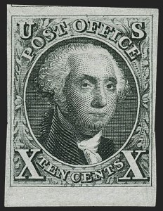 Sale 1197, Lot 1571, 1875 Reproduction of 1847 Issue (Scott 3-4)
