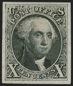 Sale 1197, Lot 1574, 1875 Reproduction of 1847 Issue (Scott 3-4)