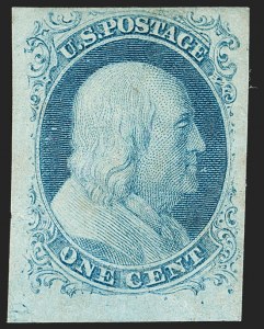 Sale 1197, Lot 1576, 1851-56 Issue (Scott 7-17)