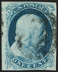 Sale 1197, Lot 1581, 1851-56 Issue (Scott 7-17)