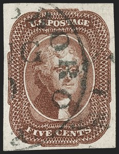 Sale 1197, Lot 1591, 1851-56 Issue (Scott 7-17)