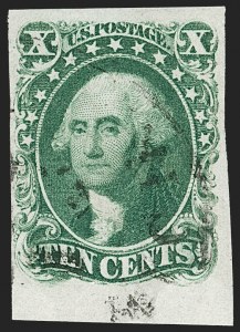 Sale 1197, Lot 1594, 1851-56 Issue (Scott 7-17)