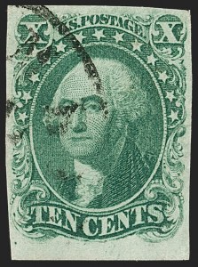 Sale 1197, Lot 1595, 1851-56 Issue (Scott 7-17)