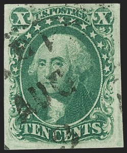 Sale 1197, Lot 1603, 1851-56 Issue (Scott 7-17)