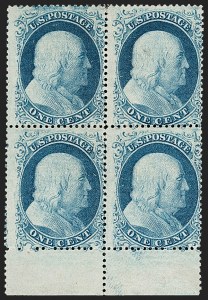 Sale 1197, Lot 1608, 1857-60 Issue (Scott 18-39)