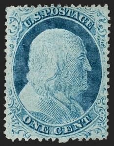 Sale 1197, Lot 1611, 1857-60 Issue (Scott 18-39)