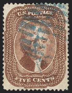 Sale 1197, Lot 1620, 1857-60 Issue (Scott 18-39)