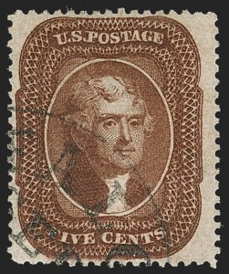 Sale 1197, Lot 1629, 1857-60 Issue (Scott 18-39)