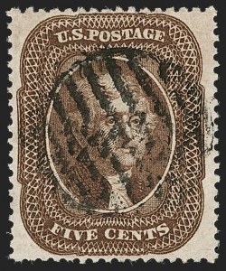 Sale 1197, Lot 1631, 1857-60 Issue (Scott 18-39)