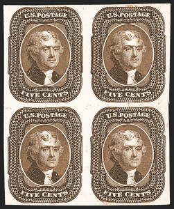 Sale 1197, Lot 1642, 1875 Reprint of 1857-60 Issue (Scott 40-47)