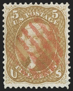 Sale 1197, Lot 1656, 1861-66 Issue (Scott 56-78)