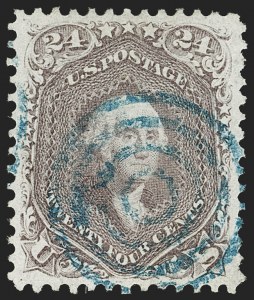 Sale 1197, Lot 1659, 1861-66 Issue (Scott 56-78)