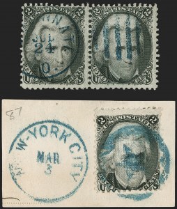 Sale 1197, Lot 1676, 1861-66 Issue (Scott 56-78)