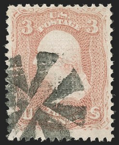 Sale 1197, Lot 1689, 1867-68 Grilled Issue (Scott 79-101)