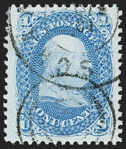 Sale 1197, Lot 1702, 1867-68 Grilled Issue (Scott 79-101)