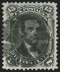 Sale 1197, Lot 1706, 1867-68 Grilled Issue (Scott 79-101)