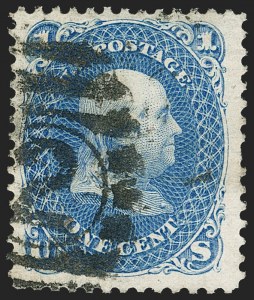 Sale 1197, Lot 1713, 1875 Re-Issue of 1861-66 Issue (Scott 102-111)