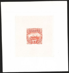 Sale 1197, Lot 1724, 12c "Adriatic" 1869 Pictorial Issue, Essays & Proofs (Scott 117-E, 117P)