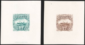 Sale 1197, Lot 1729, 12c "Adriatic" 1869 Pictorial Issue, Essays & Proofs (Scott 117-E, 117P)