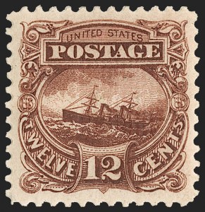 Sale 1197, Lot 1731, 12c "Adriatic" 1869 Pictorial Issue, Essays & Proofs (Scott 117-E, 117P)